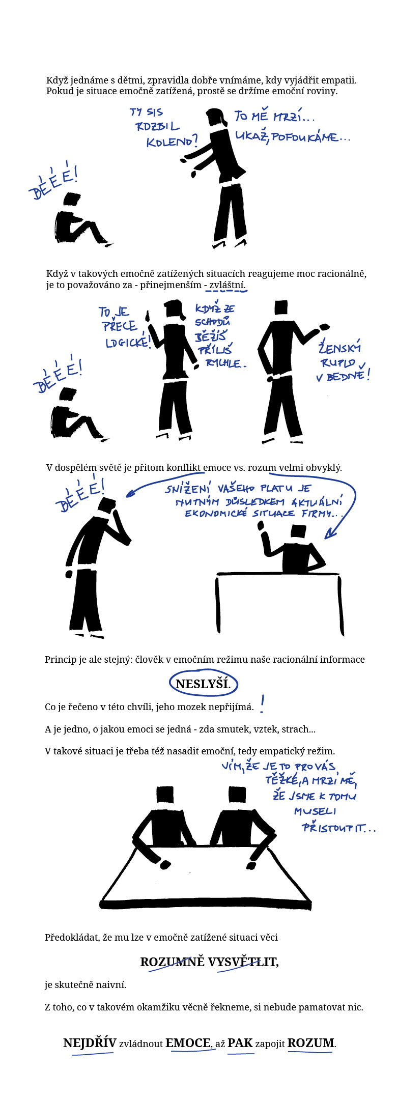 Emoce versus rozum