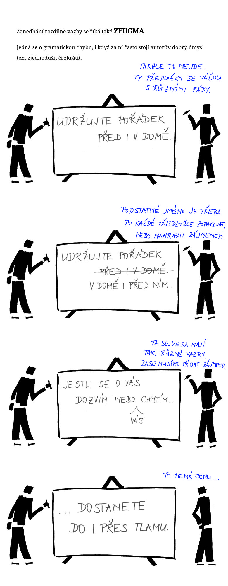 Zanedbání rozdílné vazby